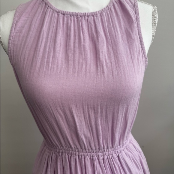 Pact Light Purple Sleeveless Midi Dress - Picture 6 of 10
